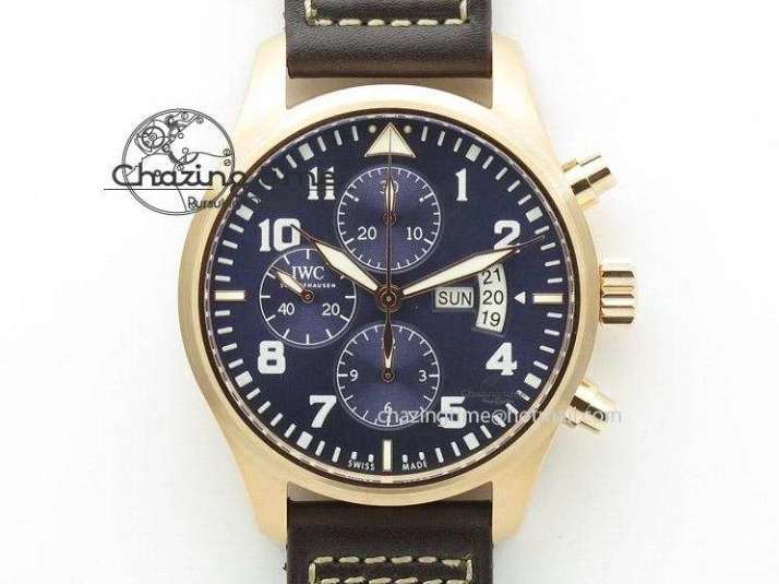 MIROTIME 0130 Classic Aquatimer Chrono IW376803 V6F 1:1 Best Edition Black Dial On SS Bracelet A 7361